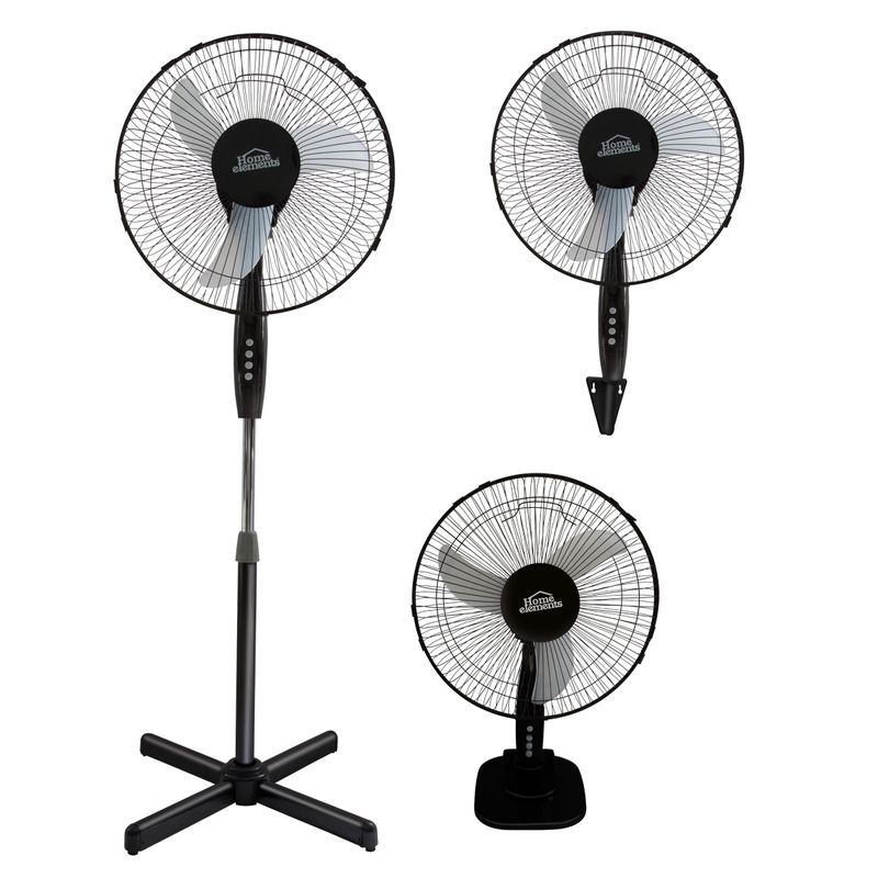 Ventilador-16--3-en-1-negro-tres-funciones--pedestal-pared-y-mesa-3-velocidades-Motor-eficiente-para-excelente-desempeño.-