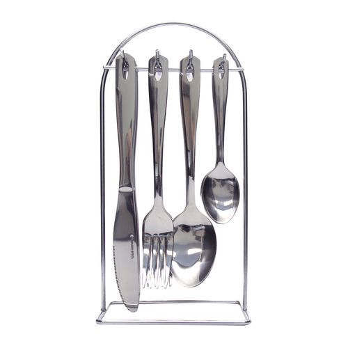 Set De Cubiertos x 24 Piezas Acero Inoxidableidable