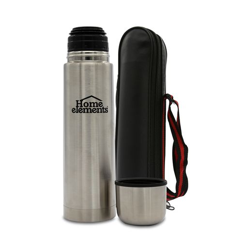 Termo Acero Doble Pared 0,5 Litros con Funda