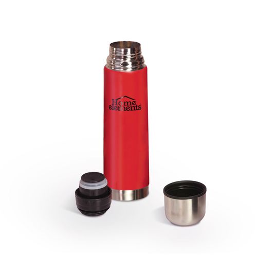 Termo Acero Doble Pared 1 L - Rojo