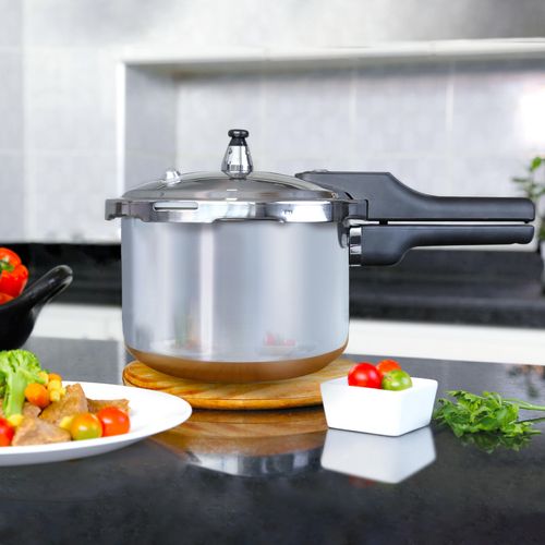 Olla a Presion Aluminio 3,2 lt con Tapa en Acero