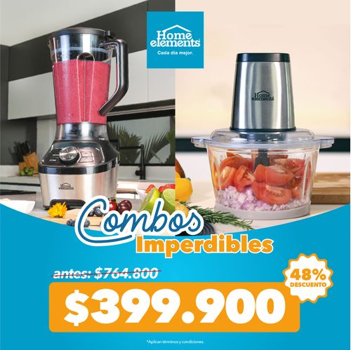 Licuadora Maxi Power 1,8 Litros + PicaMixer 1,5 Litros