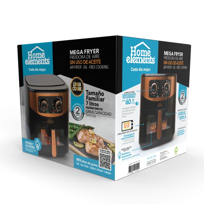 Mega-Fryer-Freidora-De-Aire-7l