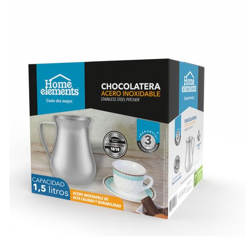 Chocolatera Acero Inoxidable 1,5 Litros