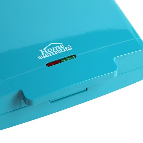 Sanduchera Azul Turquesa Platos Grill