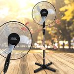 Ventilador-pedestal-16--negro-3-velocidades-aspa-3-puntas-con-diseño-aerodinamico-altura-ajustable-hasta-130-cm-base-redonda.-