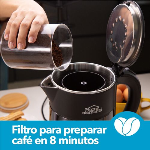 Cafetera Hervidora 2 En 1
