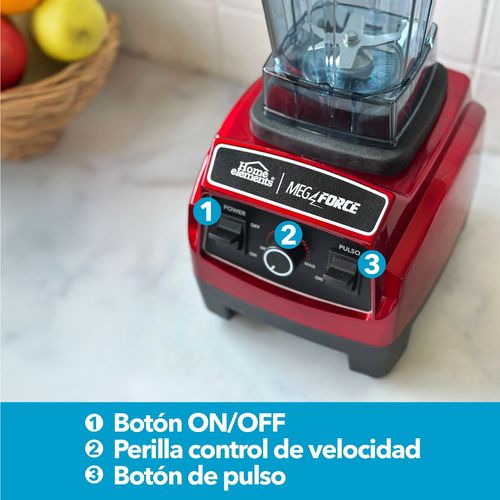 Licuadora Mega Force Jarra Policarbonato