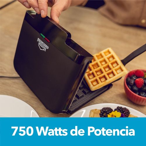 Wafflera 2 Puestos Cuadrada
