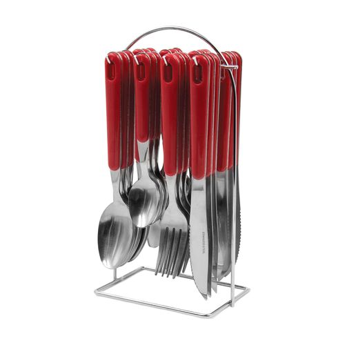 Set X3 Ollas con Tapa + Juego Cubiertos 24 Piezas