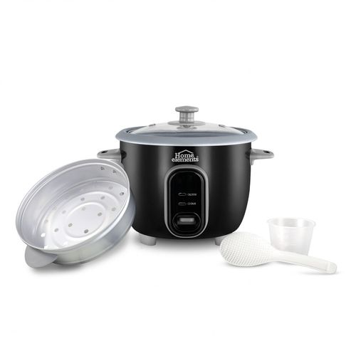 Olla Arrocera 1,8 Litros - Negro con Vaporera